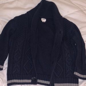 Navy Blue Gap Cardigan